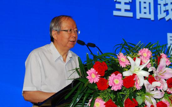  中国经济体制改革研究会会长彭森&nbsp;中国经济体制改革杂志社供图