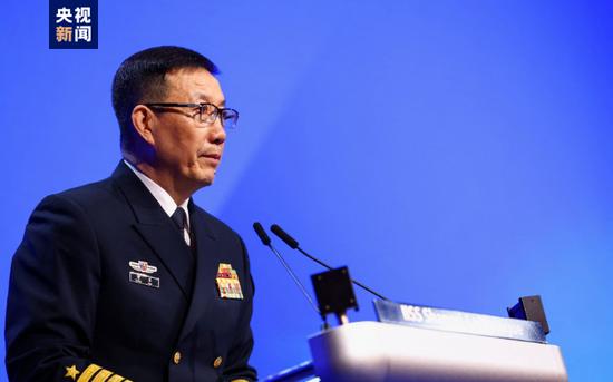 國(guó)防部長(zhǎng)董軍 圖:央視新聞資料