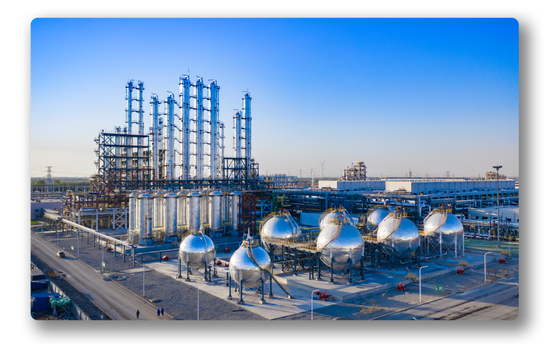 ▲新疆大全新能源股份有限公司高纯多晶硅生产基地