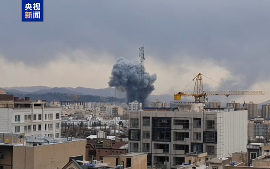 △當地時間3月2日，伊朗首都德黑蘭遭襲