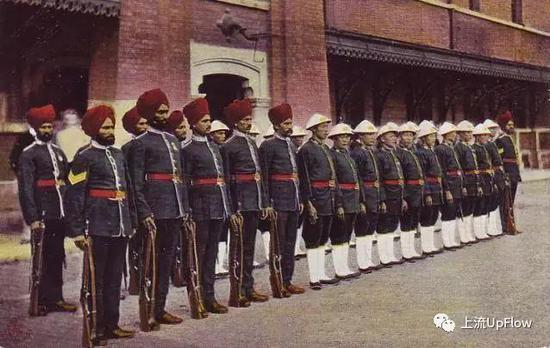 ▲ 　　最早担任香港警察的有很大一部分印度人