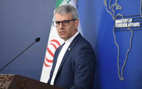 △伊朗外交部发言人巴加埃（资料图）