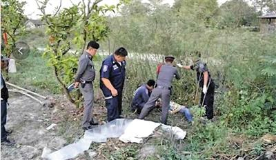 事发后，泰国警方赶到现场处置。