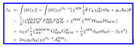 引力量子场论理论框架下给出的规范不变超统一场论作用量