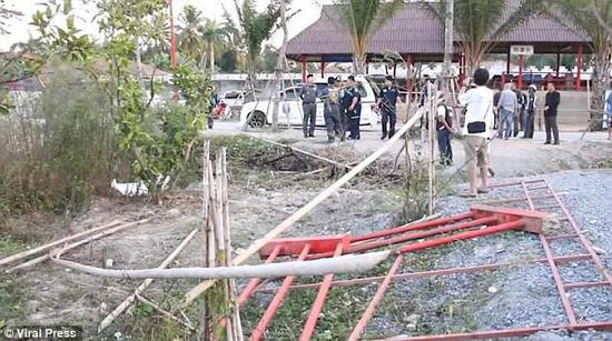 ▲事发现场 图据网络