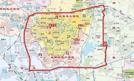 ▲禁放区域一是昌平城区：西至G7高速，北至京通线铁路以北200米，南至京密引水渠南岸，东至内环西路（包括整体路面）；