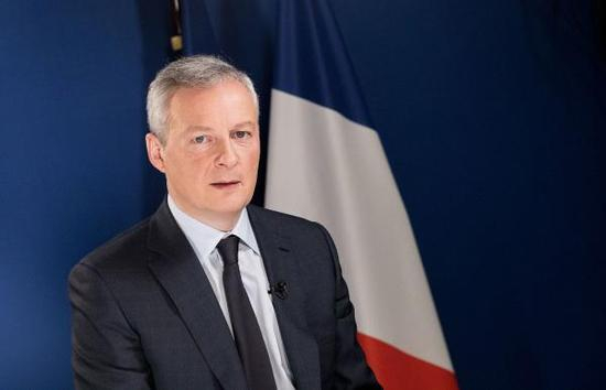 图为法国财政部长勒梅尔（Bruno Le Maire） 视觉中国 资料