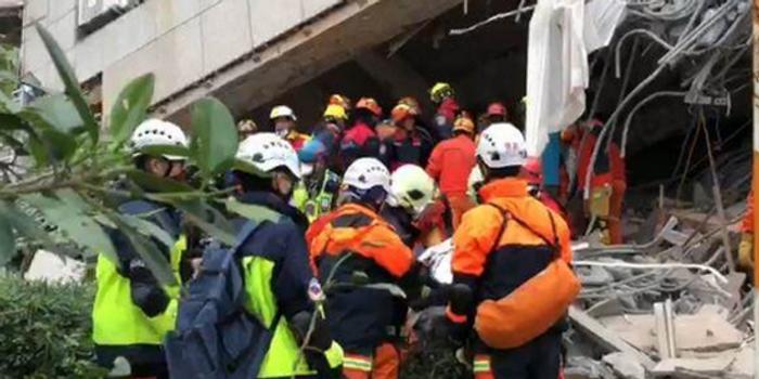 再发现2具遗体 台湾花莲地震死亡人数上升至4人