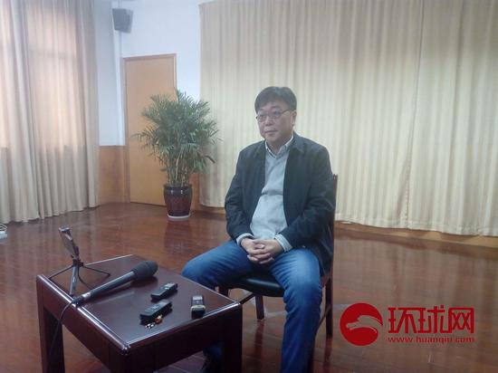 桂敏海9日露面接受媒体采访