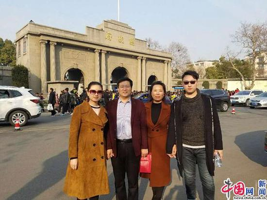 2018年春节，我带全家到南京旅游。