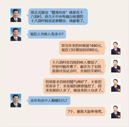 场景还原：习近平与苗族代表郭建群的对话