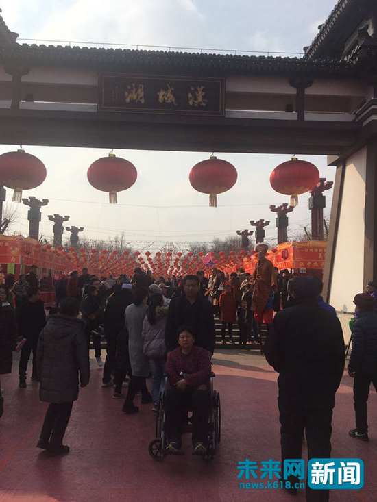 （西安汉城湖 李盈摄）