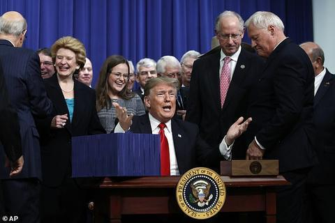 特朗普（图源：美联社）