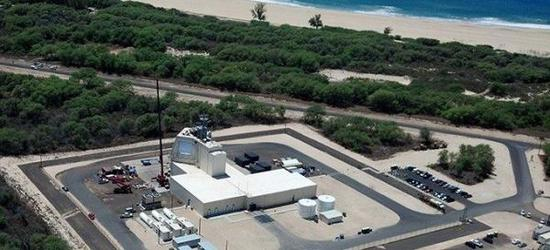 夏威夷的陆基宙斯盾系统基地俯瞰（图源：洛克希德公司官方网站）