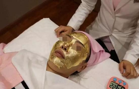 传说中的“黄金焕肤”