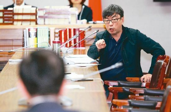 段宜康。（图片来源：台湾《联合报》）