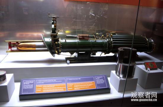 1880年代阿姆斯特公司生产的鱼雷发射管模型（纽卡斯尔博物馆）