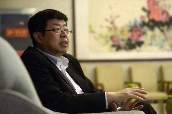 全国政协委员、北京大学中文系教授张颐武 东方IC 图