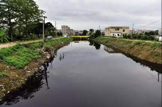汕头市潮阳区谷饶溪色黑如墨