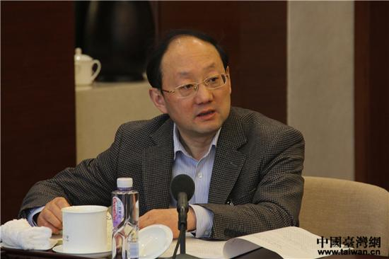 台籍全国政协委员江利平。（中国台湾网 吴晓寒 摄）