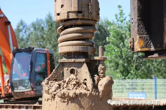 图片来源：中铁九局京雄七标项目部