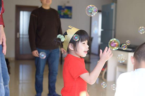 yoyo5岁生日 受访者供图