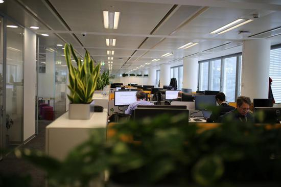 华为意大利公司办公室。范凌志摄