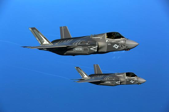 F-35系列战机也经常前往日本进行前沿部署。