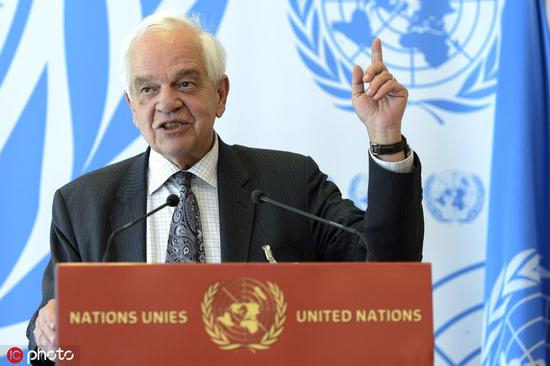 加拿大前驻华大使麦家廉（图源：东方IC）