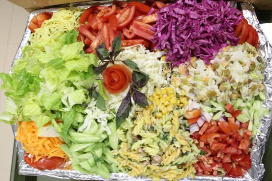 蔬菜的种类相当丰富。