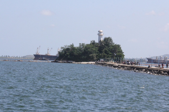 元山市海滨一角。莽九晨摄