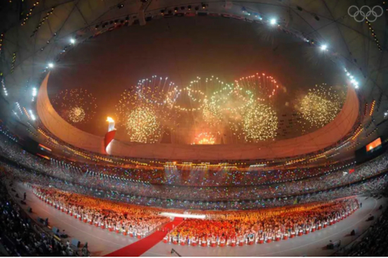 　　北京2008年奥运会开幕式。/国际奥委会官网