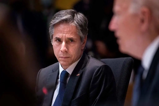 布林肯 资料图&nbsp;（图源：视觉中国）