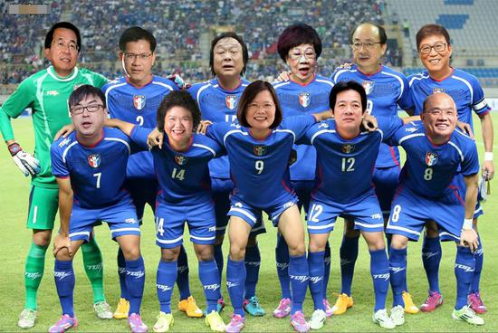 台湾网发在facebook的创意P图。