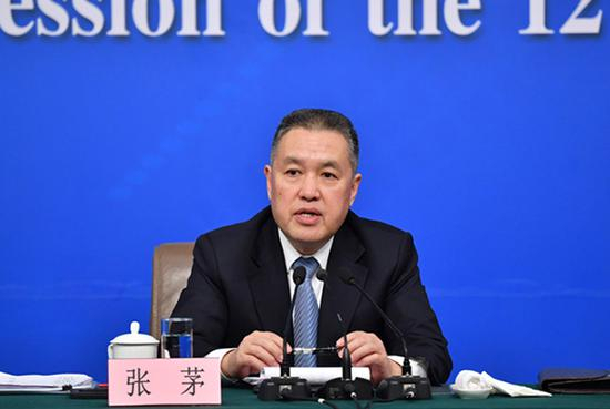 张茅 新华社 资料图