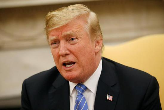 美国总统特朗普 视觉中国 图