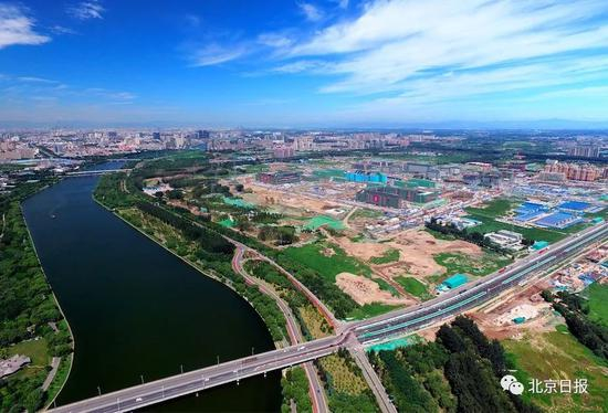 航拍北京城市副中心 &nbsp;饶强摄