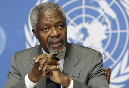 前联合国秘书长科菲·安南 &nbsp;东方IC 资料图
