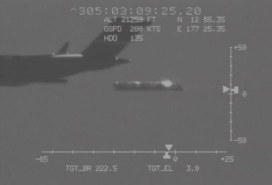 　　此次“标准3”导弹拦截的靶弹是从C-17上发射的中远程导弹靶弹，该导弹由轨道科学公司研制（图源：美国导弹防御局官网）