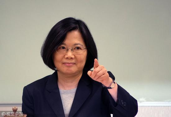 蔡英文（图源：视觉中国）