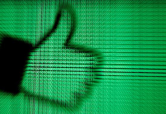 “Facebook”深陷数据泄露丑闻。视觉中国 资料