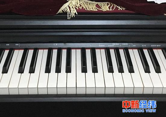 ▲小徐的钢琴 受访者供图