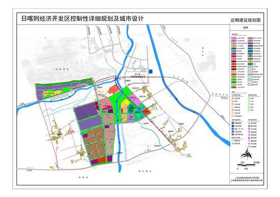 近期建设区域示意图