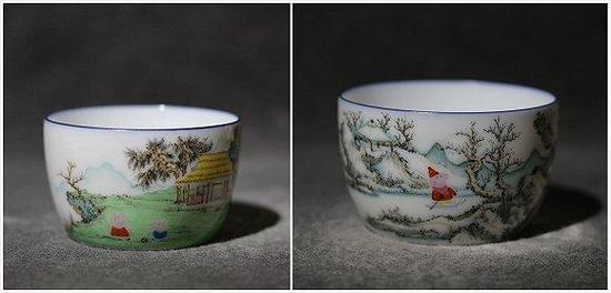 △小猪佩奇瓷器 图片来源：陈雍