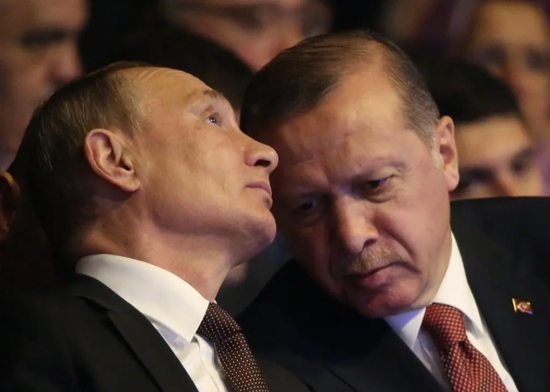 　·普京（左）和埃尔多安