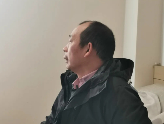 ▲劳荣枝二哥劳声桥。图丨九派新闻记者王佳箐 摄