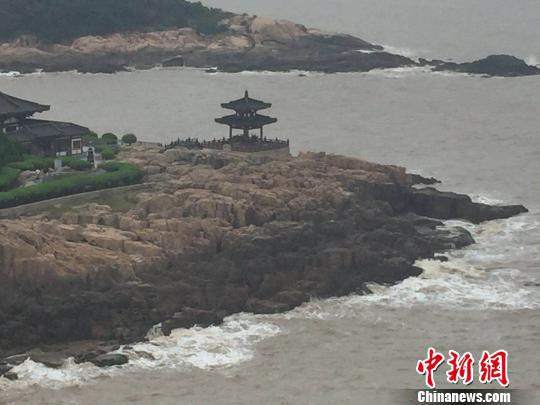 图为：舟山某海域。　张继胜 摄