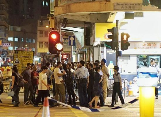 去年4月末，南亚汉斗殴致使警方出动（港媒）