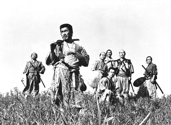 （黑泽明《七武士》（1954）剧照）