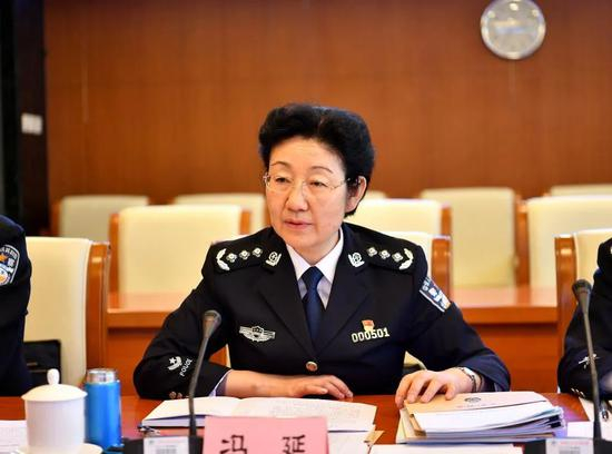 冯延 资料图 图源：中国人民公安大学官网